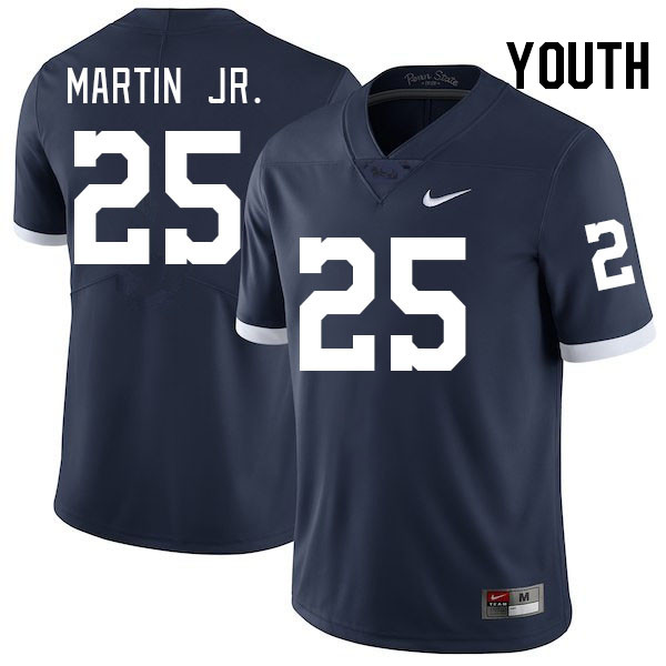 Youth #25 Quinton Martin Jr. Penn State Nittany Lions College Football Jerseys Stitched-Retro